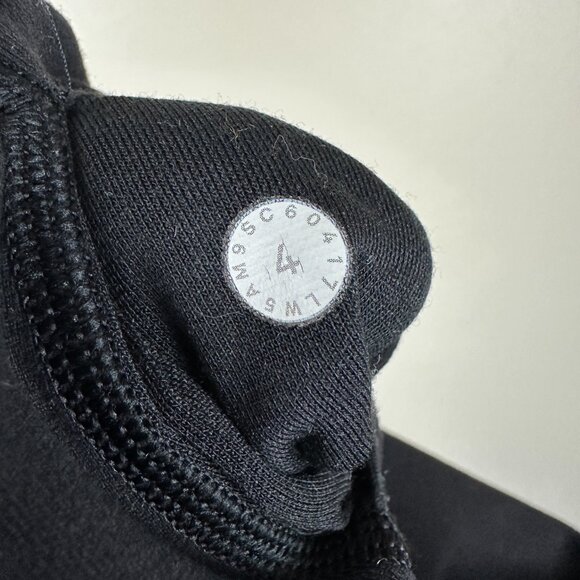 Lululemon Womens Size 4 Wunder Under Leggings Athleisure Yoga Black - Picture 2 of 4